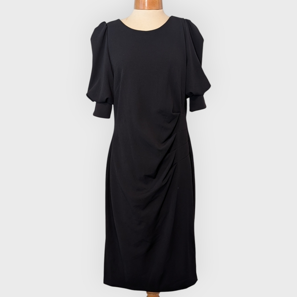 Consigned Shelby & Palmer Black Midi Dress